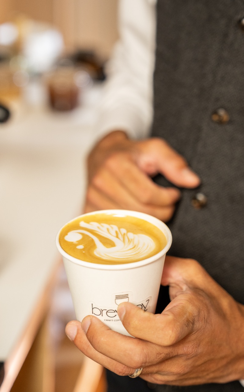 BrewJoy coffee catering event
